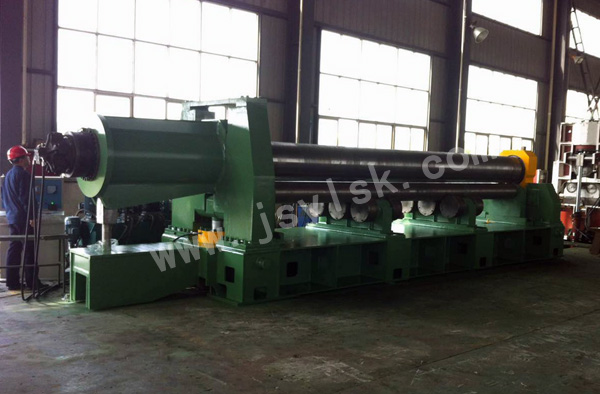 水平下調(diào)式卷板機