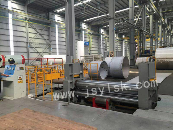 中小型上輥萬能式卷板機