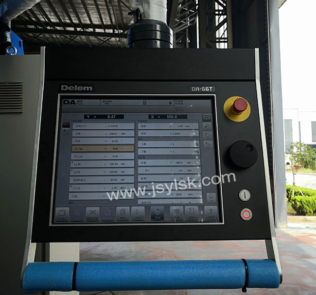 WE67K-125/3200數(shù)控折彎?rùn)C(jī) DA66T數(shù)控系統(tǒng)，6+1軸